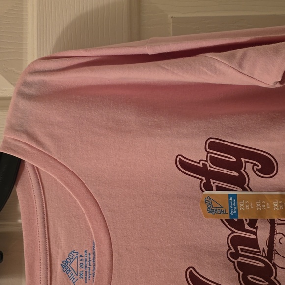 THEREABOUTS BRAND GIRLS PLUS SIZE PINK LONG SLEEVE TEE SHIRT SIZE 2XL 20.5 - Picture 7 of 16